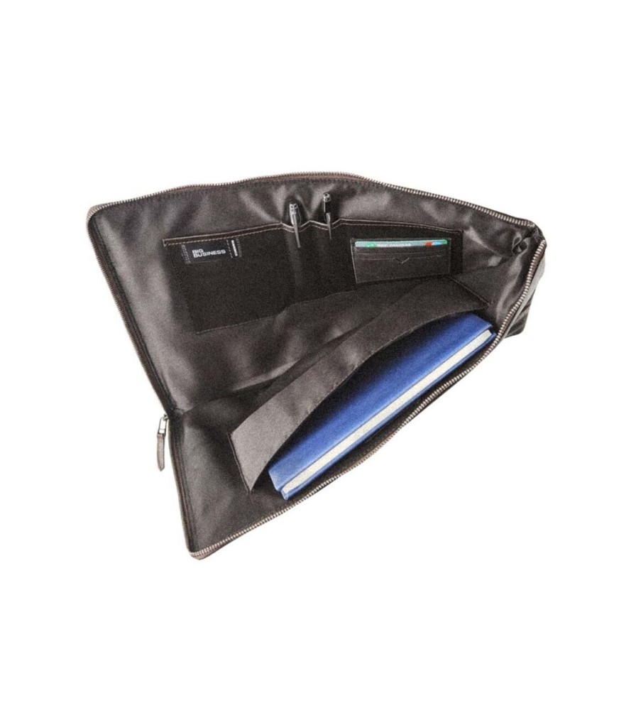 Maverick | Maverick Brown Lederen Laptopsleeve 15,6"