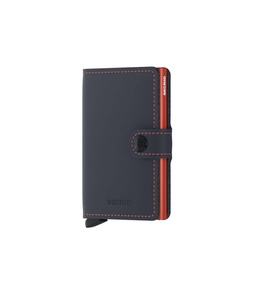 Secrid | Miniwallet - Matte Blue & Orange